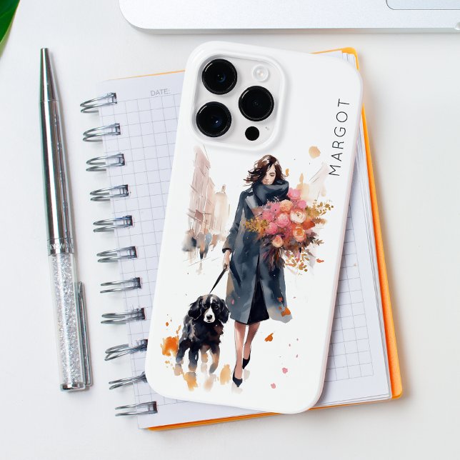 Stylish Dog Lover Case-Mate iPhone Hülle (Von Creator hochgeladen)
