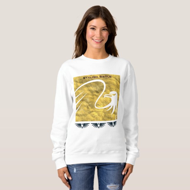 Stylish Eagle Sweatshirt (Vorne ganz)