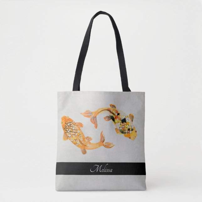 Stylish Gold Koi Fish (Vorderseite)