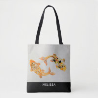 Stylish Gold Koi Fish