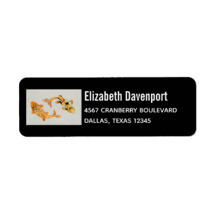 Stylish Gold Koi Fish