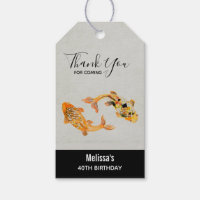Stylish Gold Koi Fish Vielen Dank