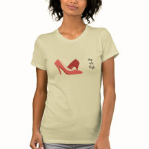 Stylish High Heel Graphic T-Shirt for Women | Chic