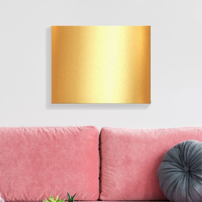 Stylish Horizontal Gold Background For Your Photo Leinwanddruck (Insitu (Wohnzimmer))