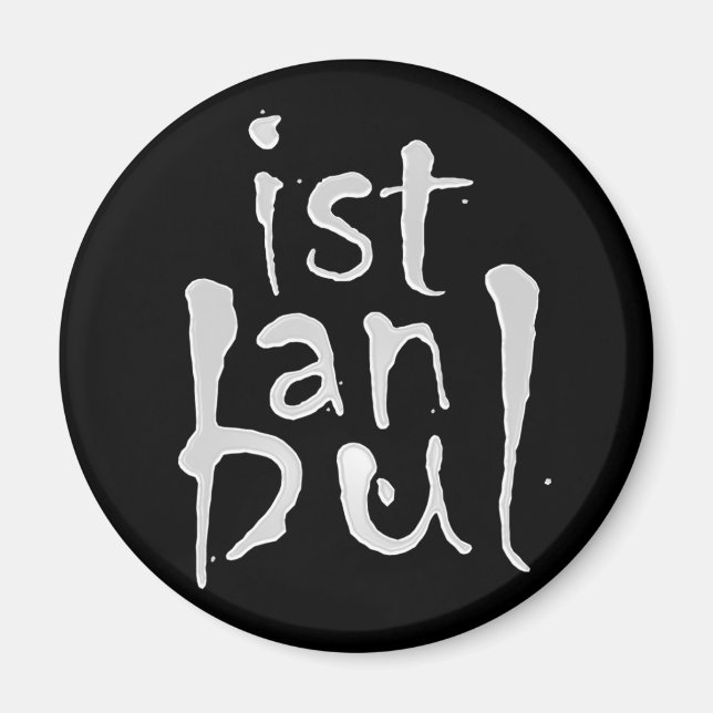 Stylish Istanbul Magnet (Vorne)