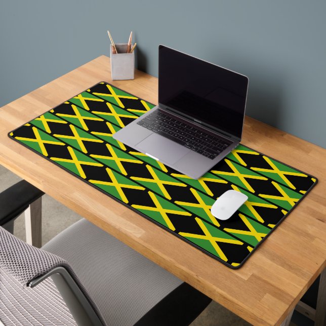 Stylish JAMAICA FLAG Schreibtischunterlage (Büro 2)