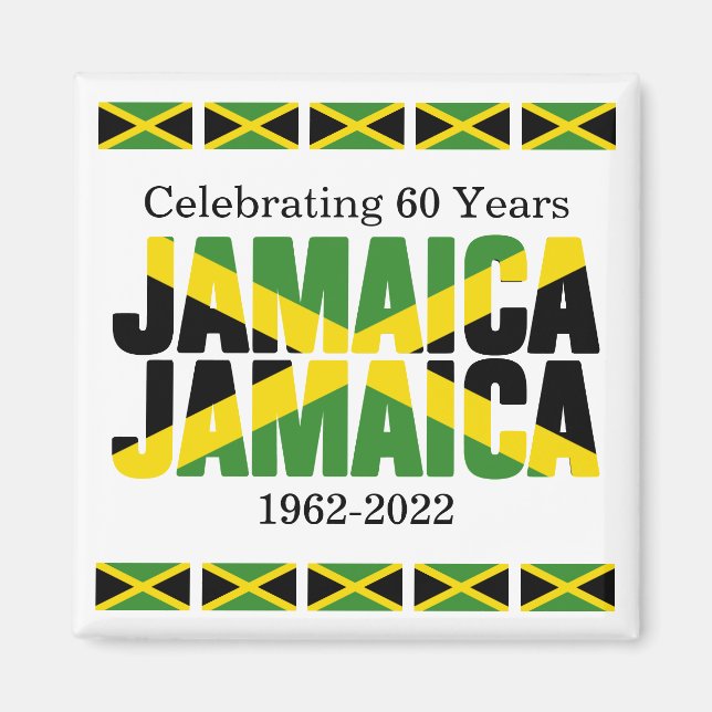 Stylish JAMAICA JAMAICA Magnet (Vorne)