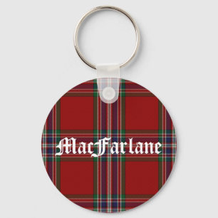 Stylish MacFarlane Tartan Kariert Schlüsselanhänger