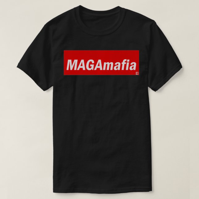 Stylish MAGA Mafia Apparel Premium T-Shirt (Design vorne)