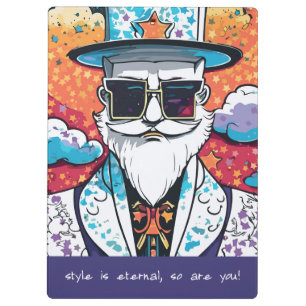Stylish Man Klemmbrett