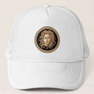Stylish Medusa Head Trucker Hat Truckerkappe
