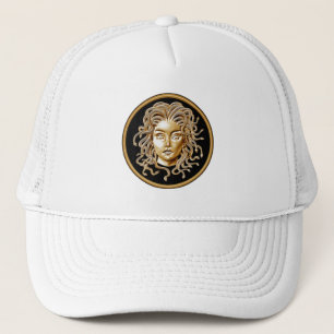 Stylish Medusa Head Trucker Hat Truckerkappe