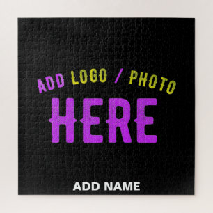 STYLISH MODERN CUSTOMIZABLE BLACK VERIFIED BRANDED PUZZLE