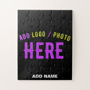 STYLISH MODERN CUSTOMIZABLE BLACK VERIFIED BRANDED PUZZLE