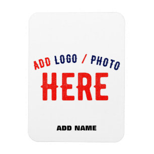 STYLISH MODERN CUSTOMIZABLE WHITE VERIFIED BRANDED MAGNET