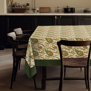Stylish Paisley Tablecloth - Earthy Boho Decor Tischdecke