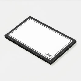 Stylish Post It Note for Joe or You Post-it Klebezettel