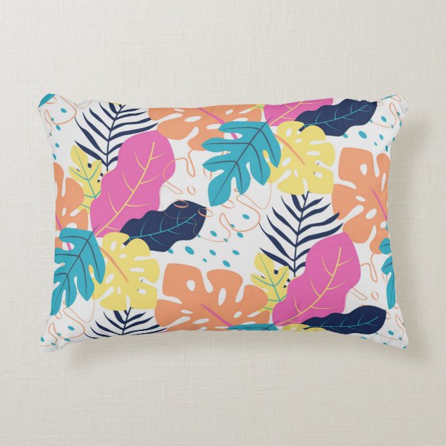 Stylish Spectrum Throw Pillow Dekokissen (Vorderseite)