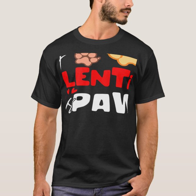 Stylish Statement Valentine's Day Dog Partnerlook T-Shirt (Vorderseite)