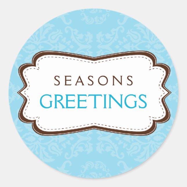 STYLISH STICKER SIEGEL: Göttlich Damask 4A (Vorderseite)