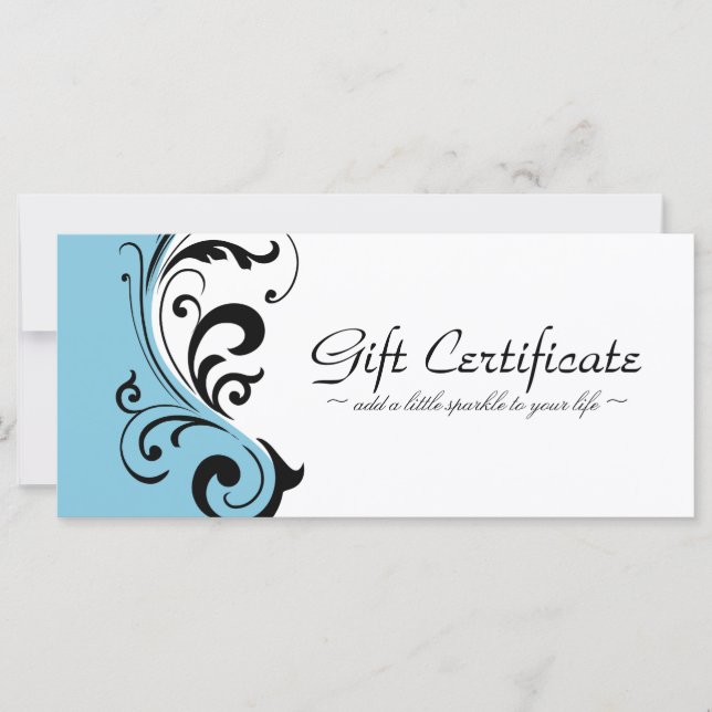 STYLISH- UND BOLD-GIFT-BESCHEINIGUNG (Vorderseite)