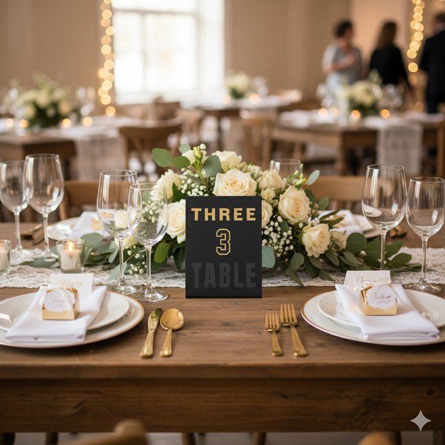 Stylish Wedding Table 3 Reception Display Decor Sockelschild (Von Creator hochgeladen)