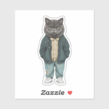 Stylish Whiskers: Dapper British Kurz haar