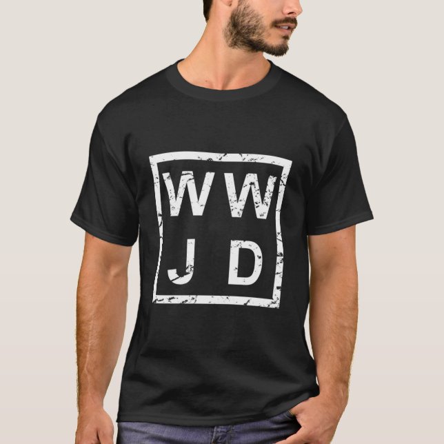 Stylish Wwjd T-Shirt (Vorderseite)