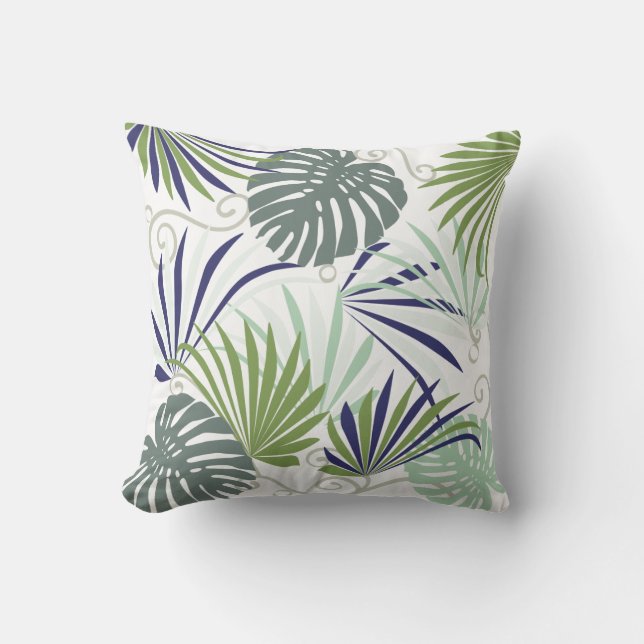 Stylisierte Illustration populäre Pflanze Kissen (Vorderseite)