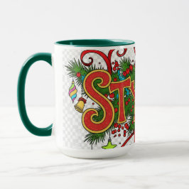 Stylist Beautician- Cute Festive Professionals Mug Tasse