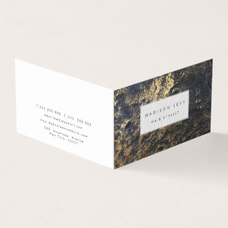 Stylist-Designer aus Gold-Marmor Visitenkarten