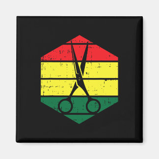 Stylist Juneteenth Blm Black History Hairdres Magnet