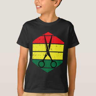 Stylist Juneteenth Blm Black History Hairdres T-Shirt
