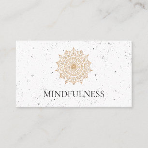 Stylist Naturmuster Fekklame Textur Visitenkarte