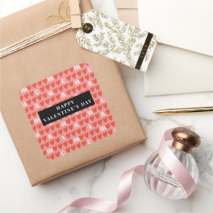 Stylist Niedlich Sweet Heart Pattern Stickers & La