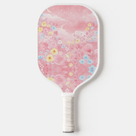 Stylist Pink Floral Pickleball Paddel Schläger