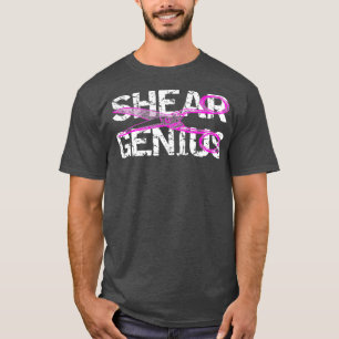 Stylist Shear Genius Friseur T-Shirt