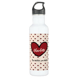 Stylist Sweet Heart Personalisierte Geschenke Vorl Edelstahlflasche