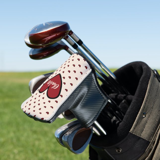 Stylist Sweet Heart Personalisierte Geschenke Vorl Golf Headcover (In Situ)