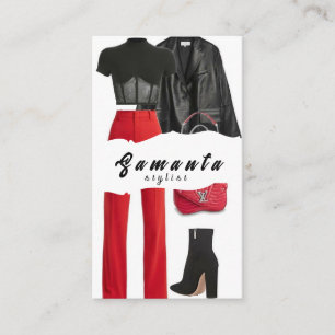 Stylist-Visitenkarte Visitenkarte