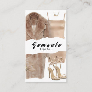 Stylist-Visitenkarte Visitenkarte