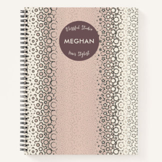 Stylisten Maus - Salon für Personalisierte Namen Notizbuch