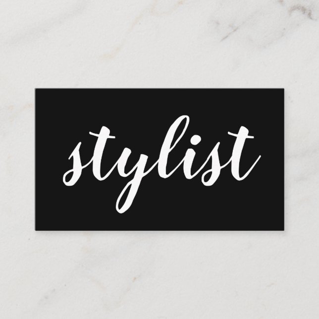 Stylistloyalitäts-Lochkarte Treuekarte (Vorderseite)