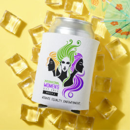 Stylized Colorful Trio of Women IWD 2025 Dosenkühler