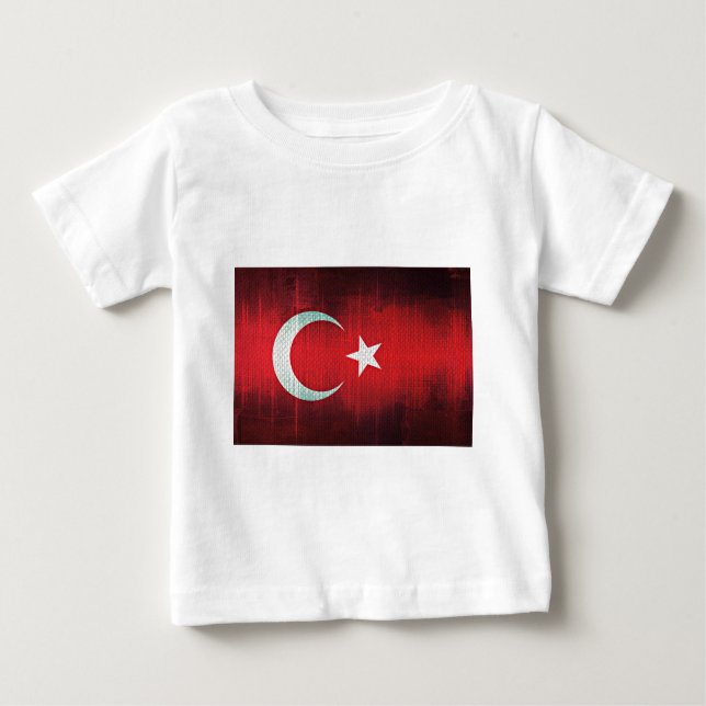 Stylized Flag Baby T-shirt (Vorderseite)