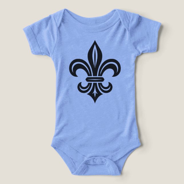 "Stylized Fleur-de-lis" T-Shirt (Design Vorderseite)
