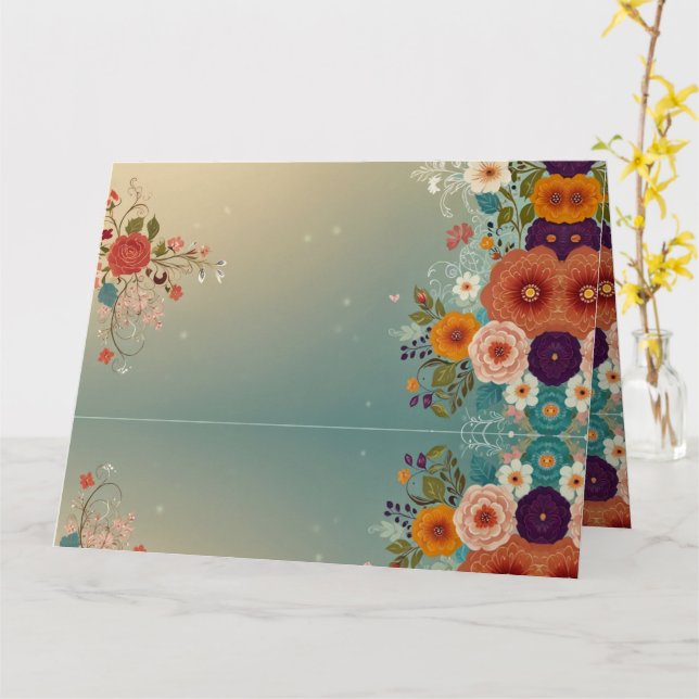 #StylizedLoveScene Karte (Gelbe Blume)