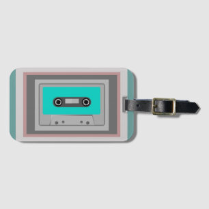 STYLIZIERTER AUDIO CASSETTE TAPE GEPÄCKANHÄNGER