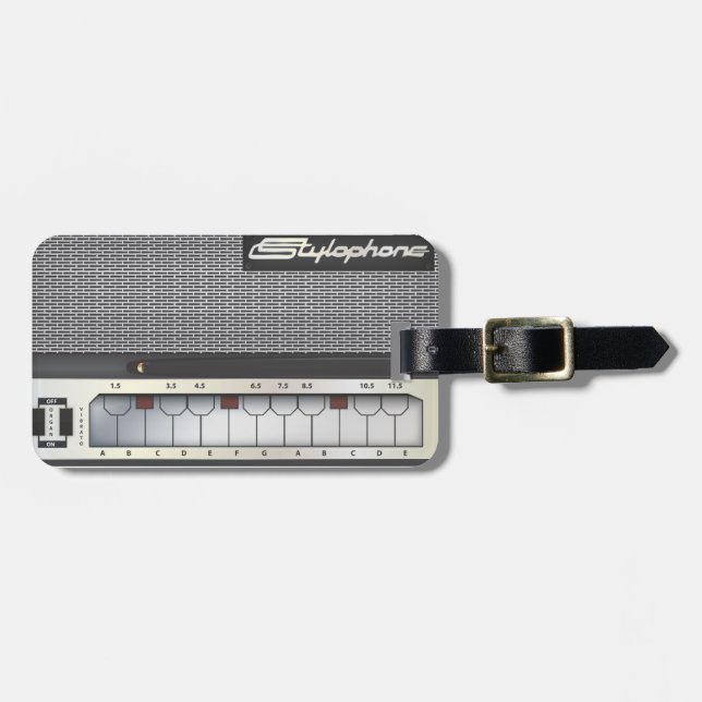 Stylophon Gepäckanhänger (Vorderseite horizontal)