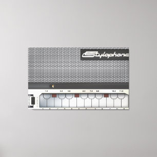 Stylophon Leinwanddruck
